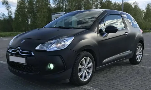 Дефлекторы окон (ветровики) Citroen DS3 Hb 3d 2009 (Ситроен ДС3) Кобра Тюнинг